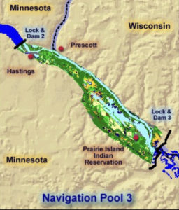 Pool 2 Mississippi River Map River Information - Muddy Waters River Guide